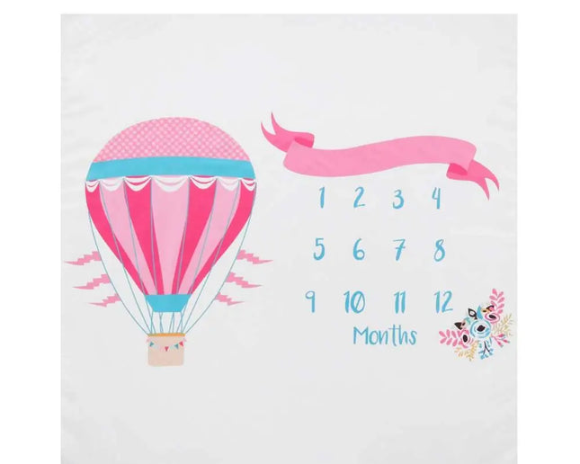 Newborn Baby Milestone Photography Blanket