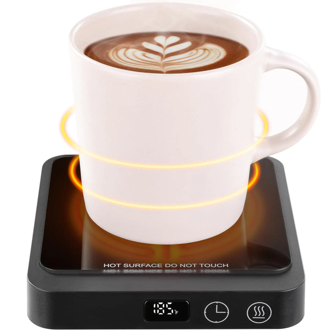 Rigstne Desk & Travel Mug Warmer – 20W, Auto Shut Off, Black