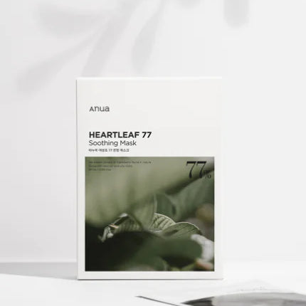 Anua Heartleaf K-Beauty Skincare Set | White Birch Water Molecular Face Mask (10 Sheets)