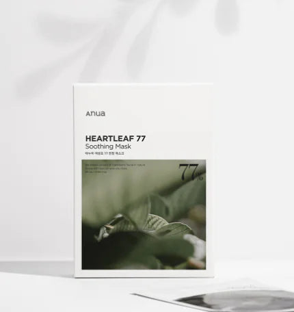 Anua Heartleaf K-Beauty Skincare Set | White Birch Water Molecular Face Mask (10 Sheets)
