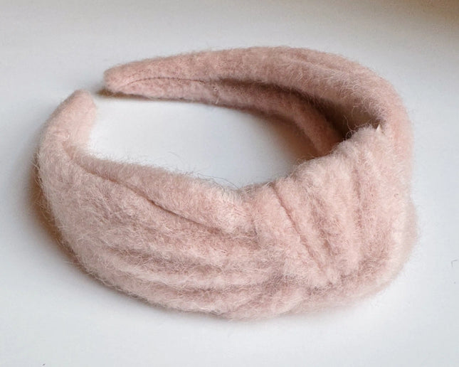 Cozy Fuzzy Cloud Knotted Headband