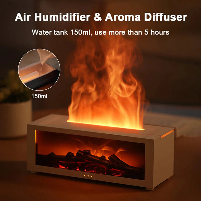 The Mesmerizing Flame Diffuser & Humidifier