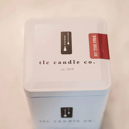 By The Fire Soy Candle | Smoky Pine & Clove Fireplace Scent