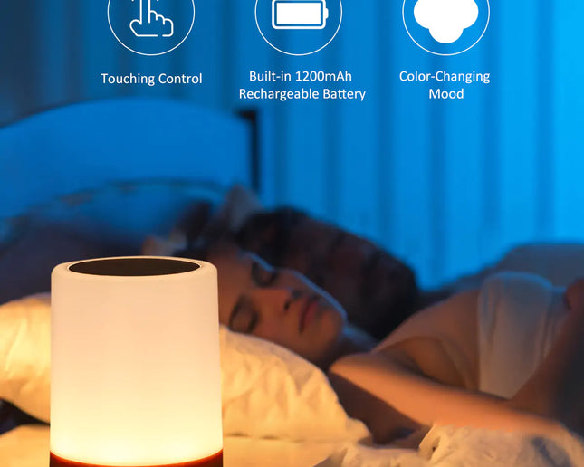 Touching Control Bedside Light