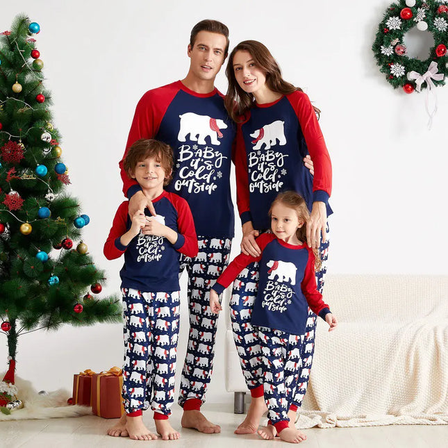 Christmas-Themed Parent-Child Family Wear Set