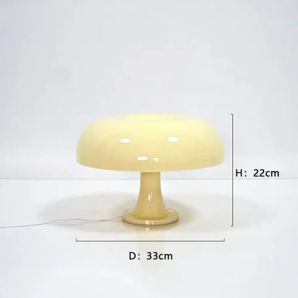 Modern Mushroom Table Lamp | Minimalist Ambient Accent Light