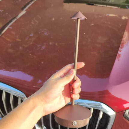 Elegant Sculptural LED Table Lamp | Modern Minimalist Accent Light