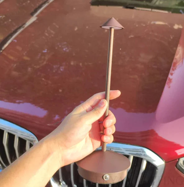 Elegant Sculptural LED Table Lamp | Modern Minimalist Accent Light