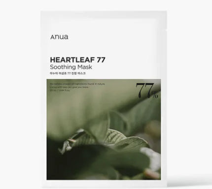 Anua Heartleaf K-Beauty Skincare Set | White Birch Water Molecular Face Mask (10 Sheets)