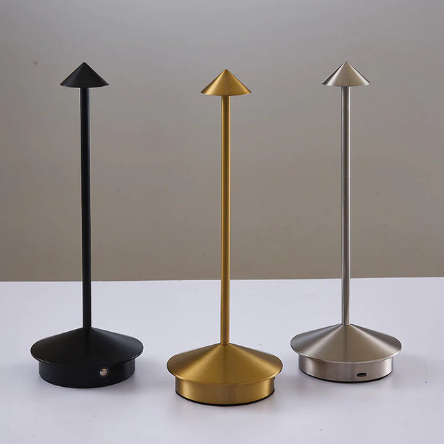 Elegant Sculptural LED Table Lamp | Modern Minimalist Accent Light