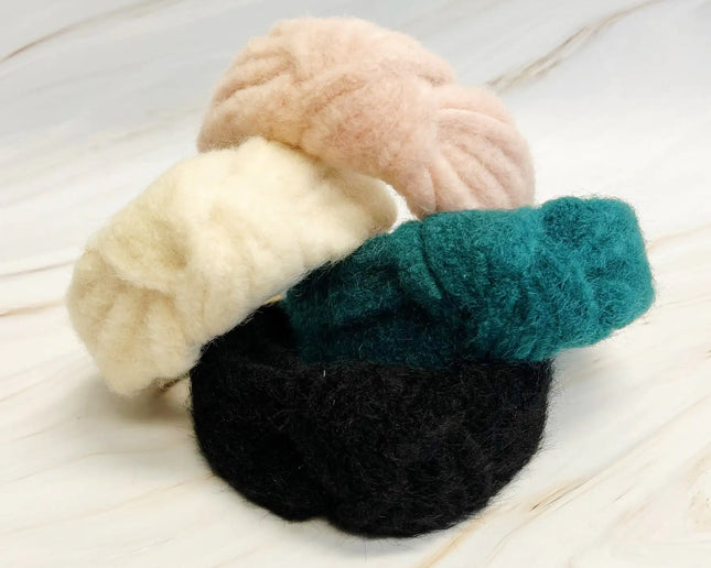 Cozy Fuzzy Cloud Knotted Headband