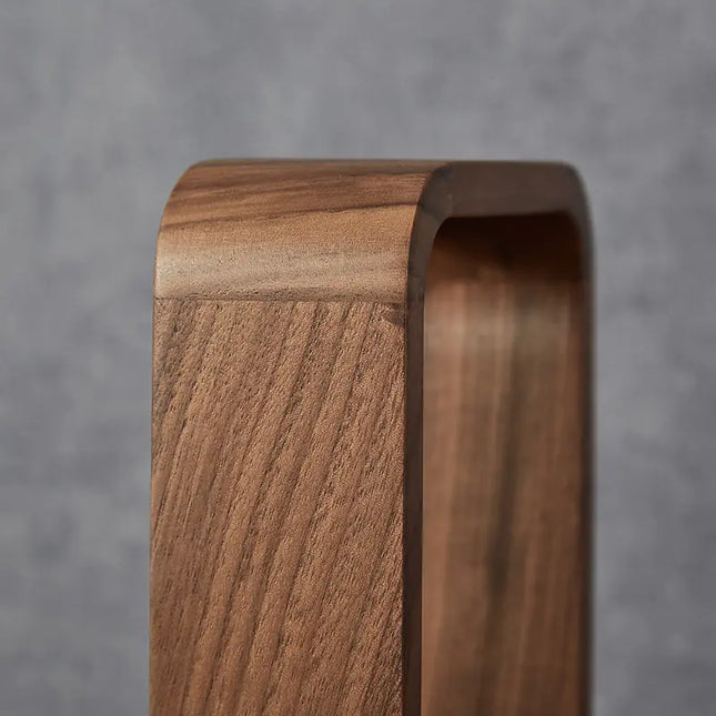 Minimalist Glass & Wood Propagation Vase | Zen Style Hydroponic Terrarium