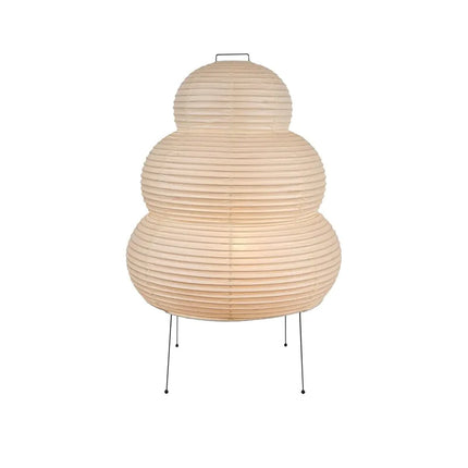 RiceBloom Nordic Minimalist Accent Light | Japanese Style Rice Paper Diffused Table Lamp