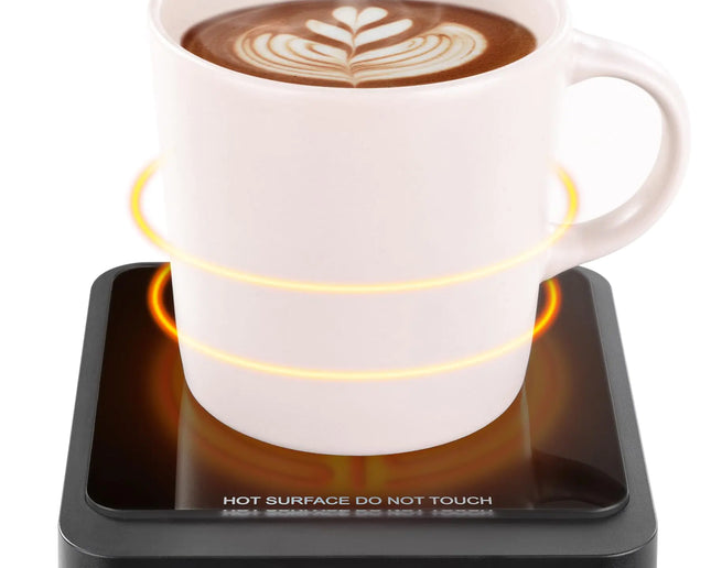 Rigstne Desk & Travel Mug Warmer – 20W, Auto Shut Off, Black