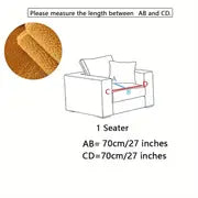 Ultra-Soft Sherpa Fleece Sofa Cover | Plush Non-Slip Couch Slipcover