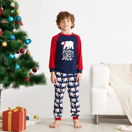 Christmas-Themed Parent-Child Family Wear Set