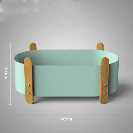 Minimalist Iron Planter: Nordic Style Indoor Pot for Succulents