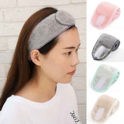 Cute Bow Headband for Skincare & Makeup | Non-Slip Plush Beauty Accessory