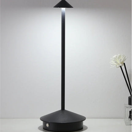 Elegant Sculptural LED Table Lamp | Modern Minimalist Accent Light