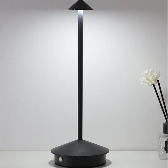 Elegant Sculptural LED Table Lamp | Modern Minimalist Accent Light