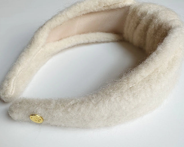 Cozy Fuzzy Cloud Knotted Headband