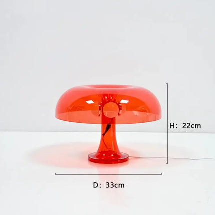 Modern Mushroom Table Lamp | Minimalist Ambient Accent Light