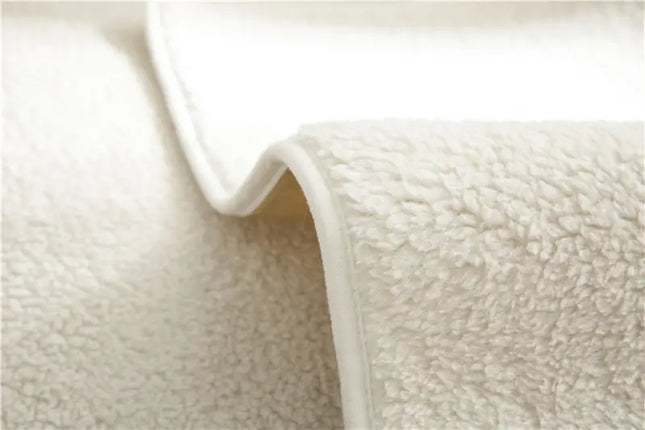 Ultra-Soft Sherpa Fleece Sofa Cover | Plush Non-Slip Couch Slipcover