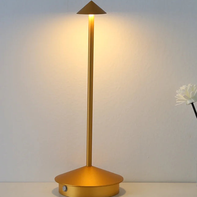 Elegant Sculptural LED Table Lamp | Modern Minimalist Accent Light